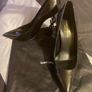 Black YSL Shoes